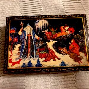 Replica Russian lacquer box